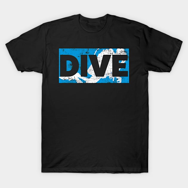 Diver Diving T-Shirt by Teeladen